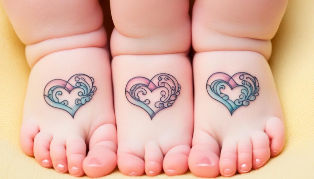 tatuaje de pies de bebe significado